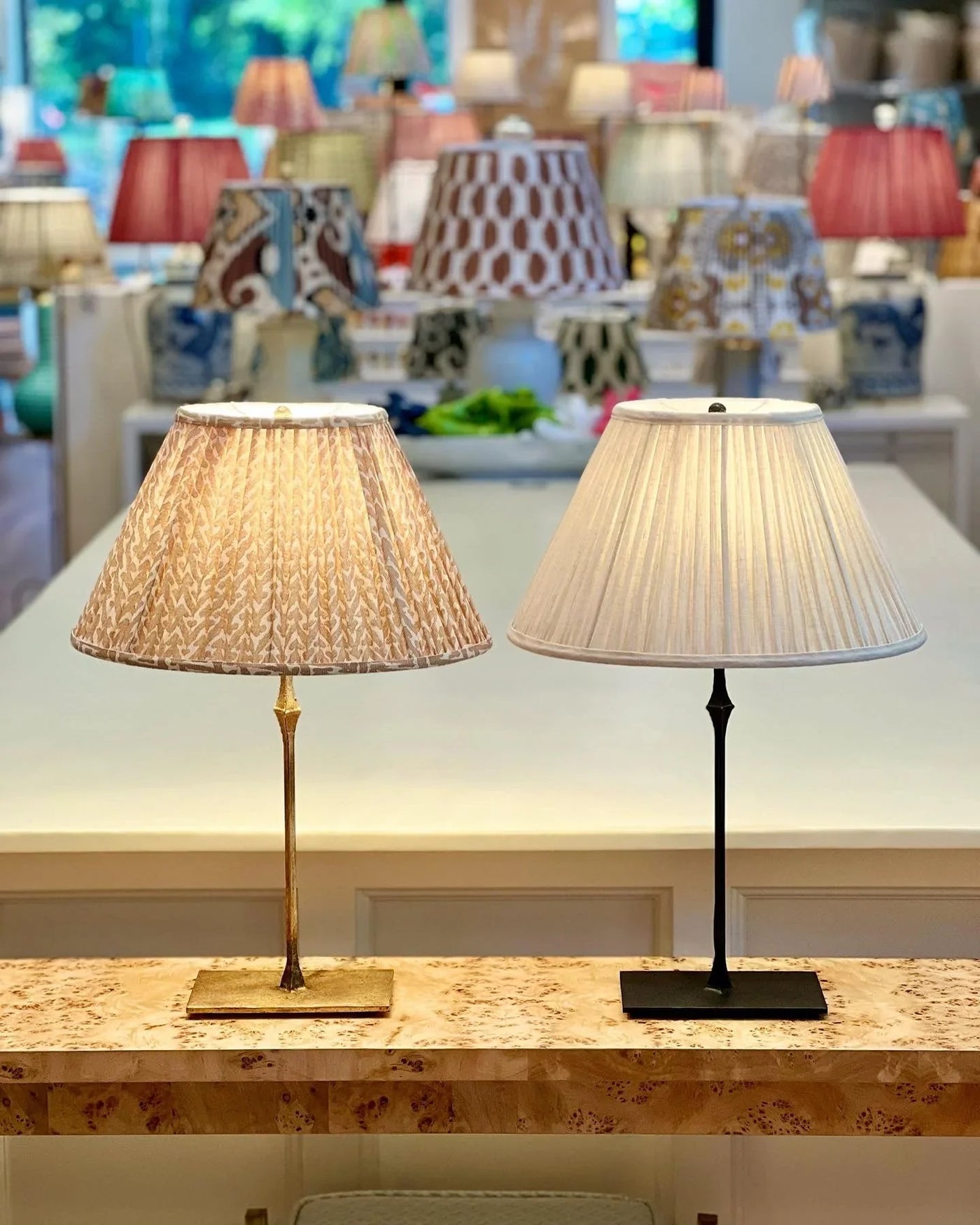 Fermoie Oval Lampshades