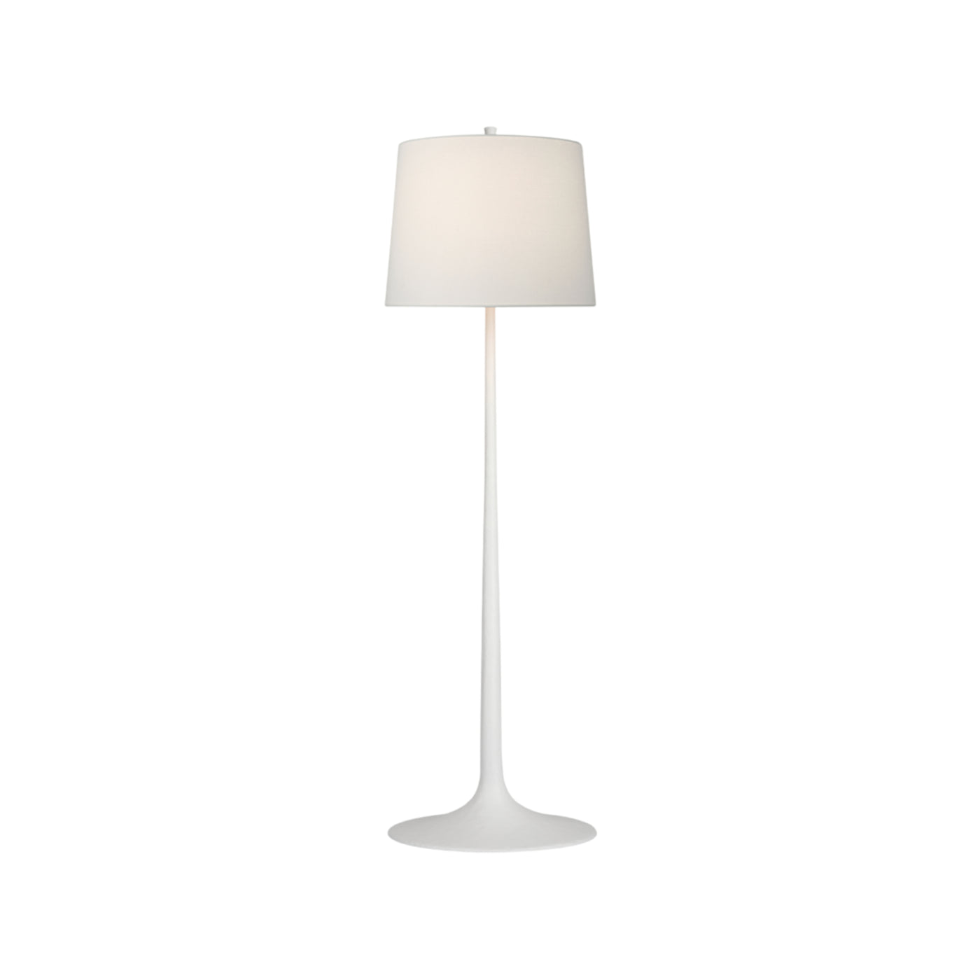 Large White Floor Lamp