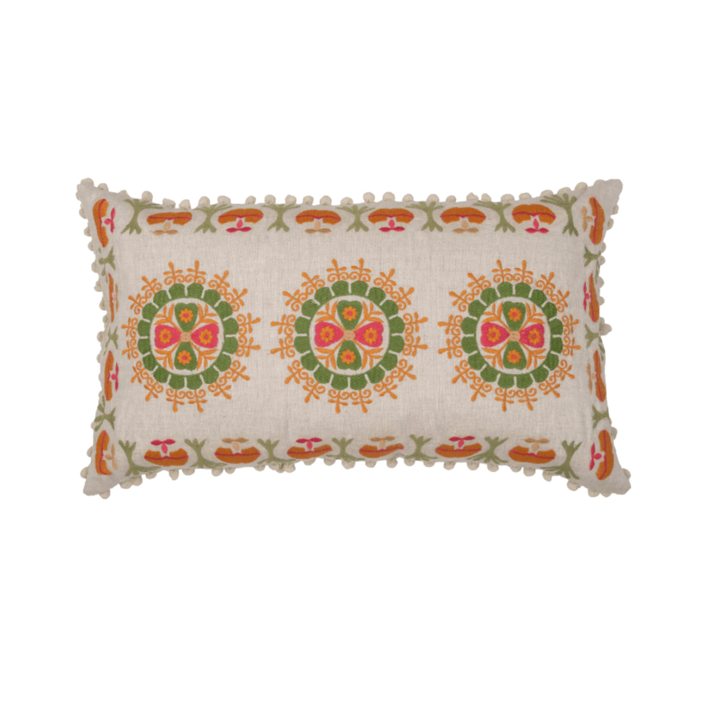 Penny Morrison Embroidered Pillow