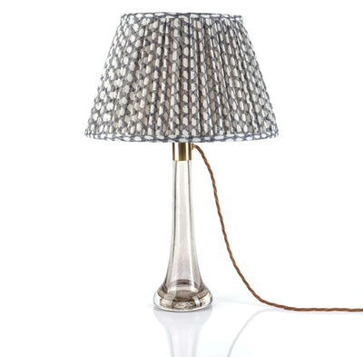 Fermoie Grey Wicker Lampshade