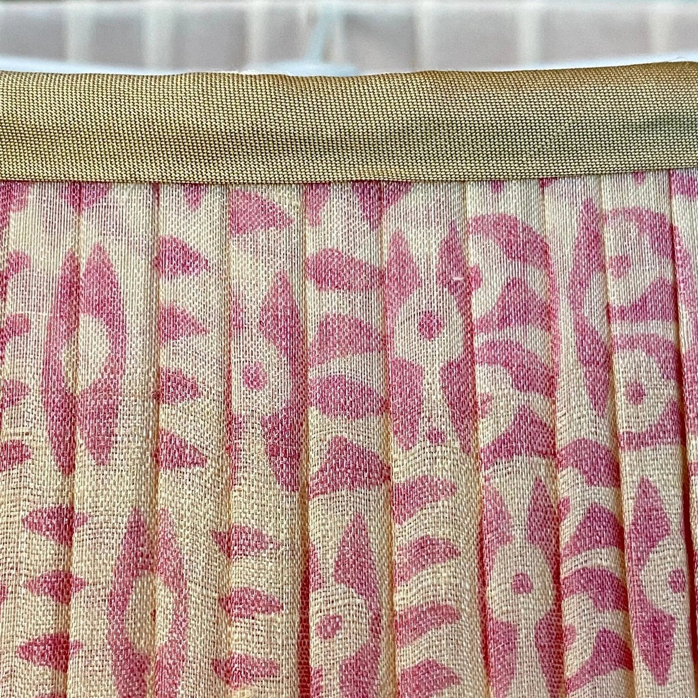 Penny Morrison pink and white tribal detail