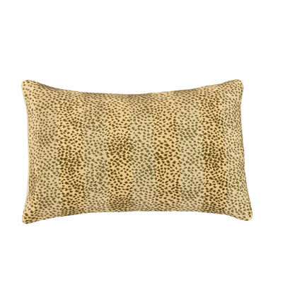 Ivory and Green Pillow
