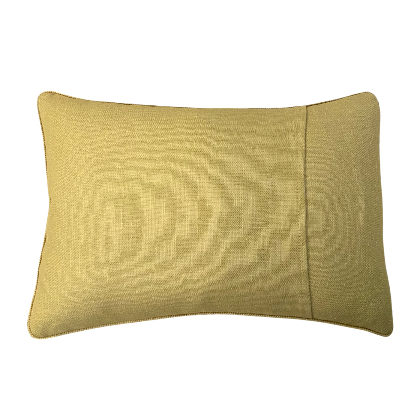 Velvet Mohair Chartreuse Pillow