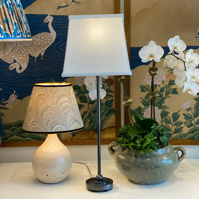 Retro Linen Rectangle Lampshade