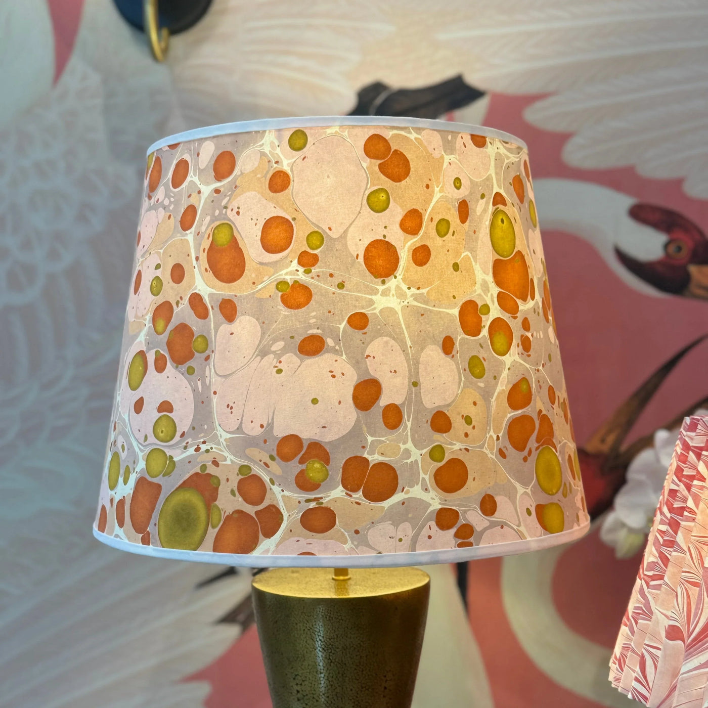 Marbled Paper Lamp shade
