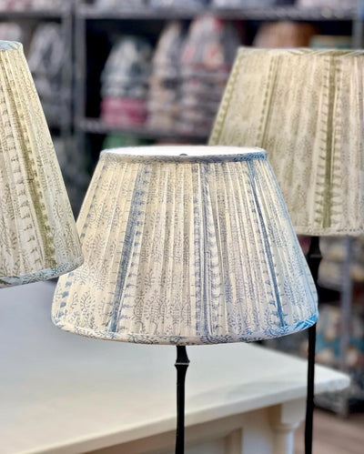 Blue Shalimar Lampshade