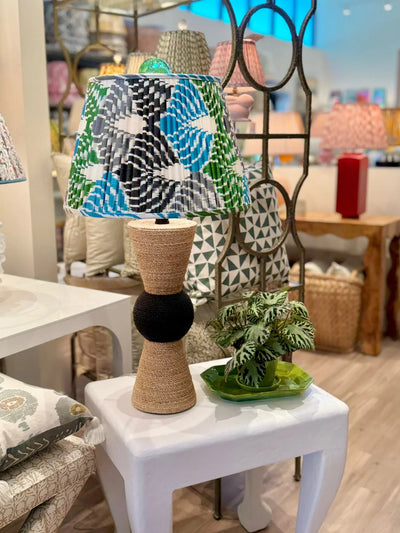 Shipshape Lamp and Ikat Lampshade