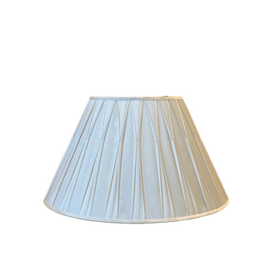 Smocked Pleat Silk Lampshade