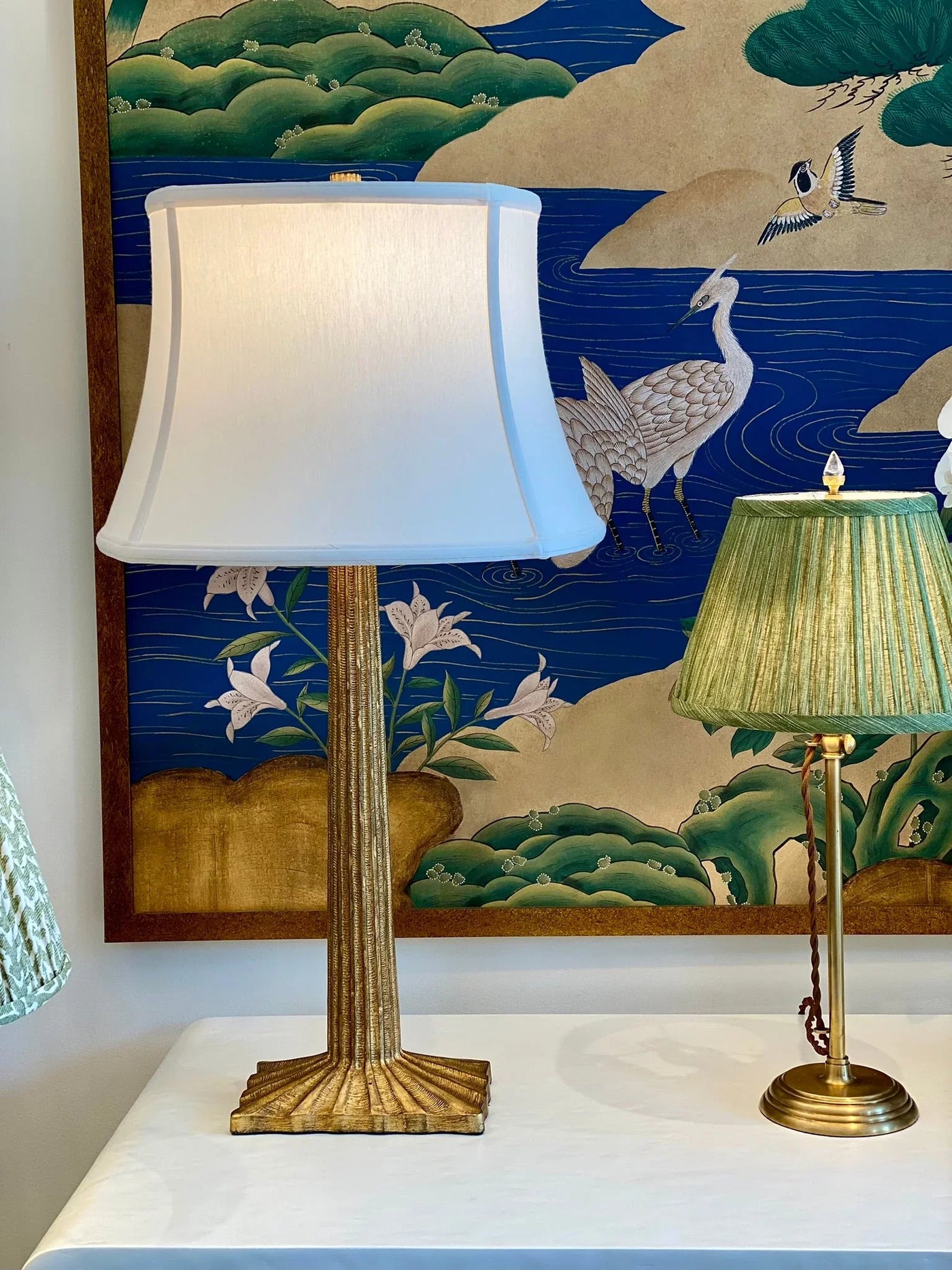 Slubless square lampshade -egg