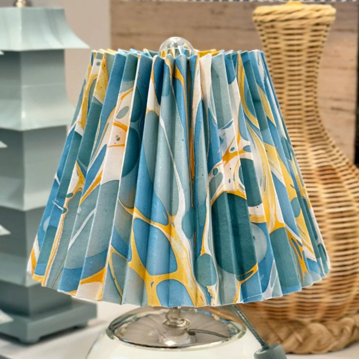 Marbled Paper Lamp shade