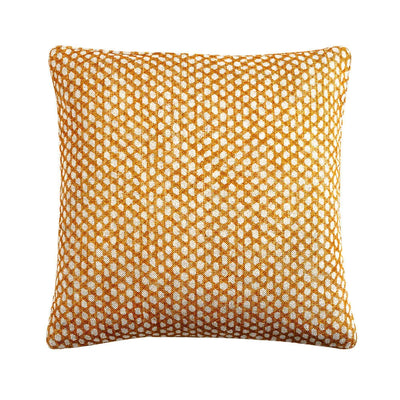 Fermoie Cushion in Yellow Wicker