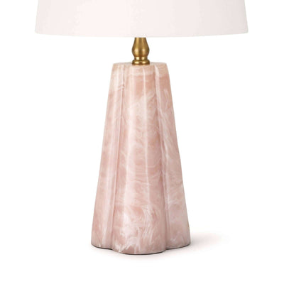 Pink Marble Lamp Base