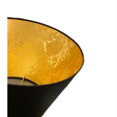 Empire - Black/Gold Lampshade