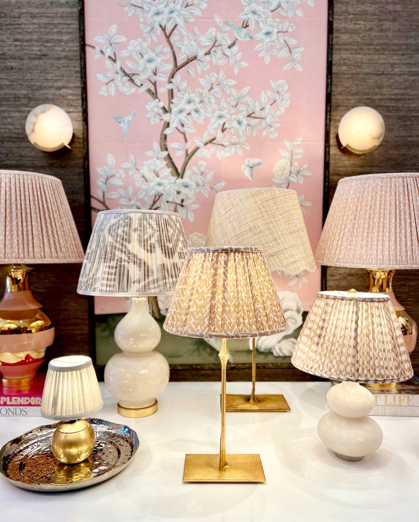 Ikat Lampshade - Melinda