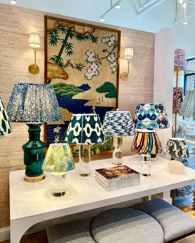 Colorful Lampshades and Lamps