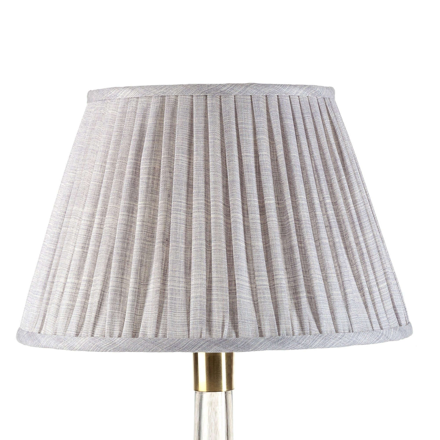 Fermoie Pewter Moire Lampshade
