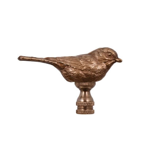 Antique Brass Bird Finial