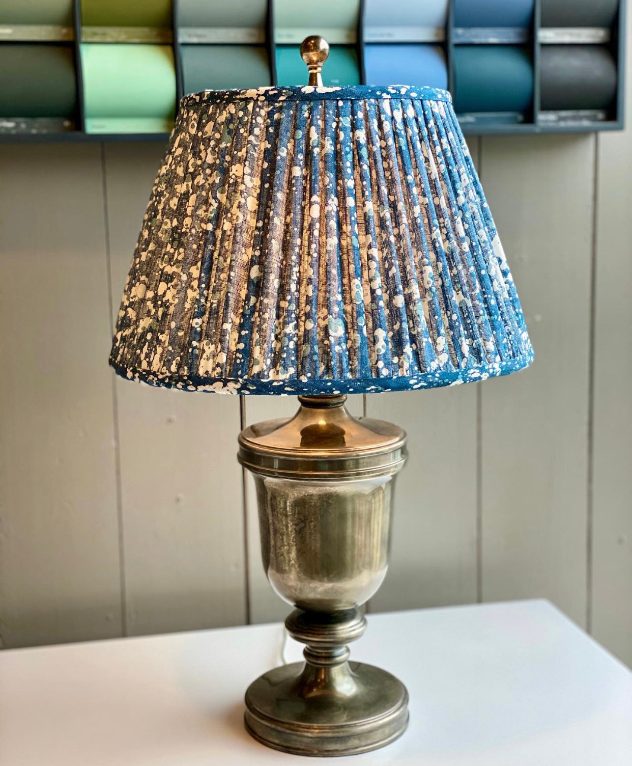 Fermoie Blue Quartz Lampshade