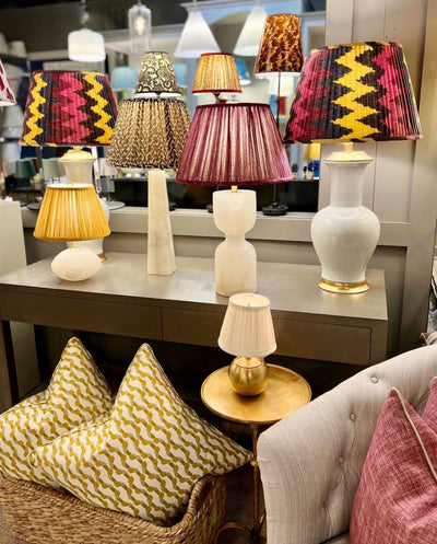 Ikat Lampshade - Stella