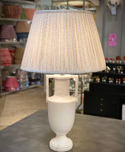 Fermoie Grey Figured Lampshade