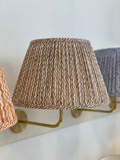Fermoie Nut Brown Popple Lampshade