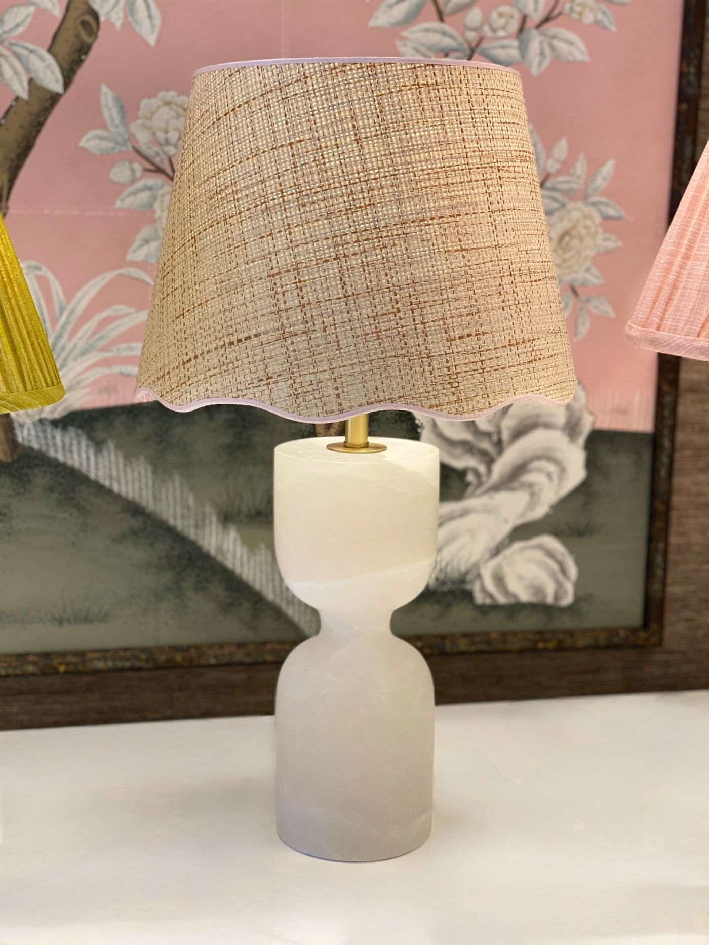 Joan Alabaster Table Lamp Large