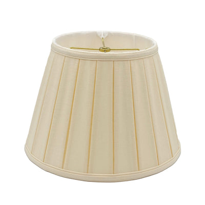 Ivory Linen Box Pleat Lampshade