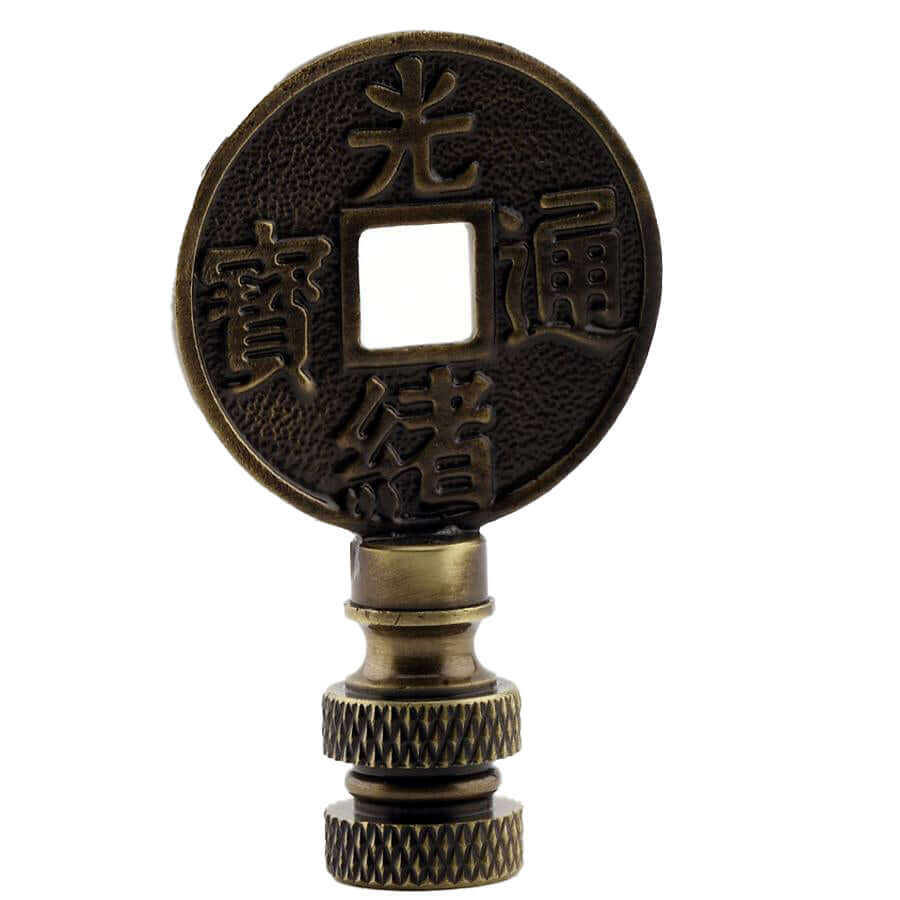Chinese Coin Finial