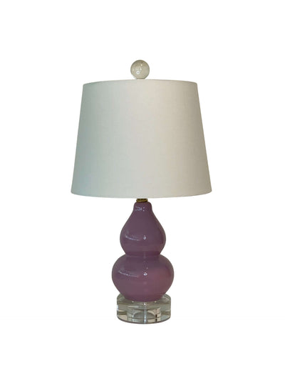 Small Purple Double Gourd Lamp