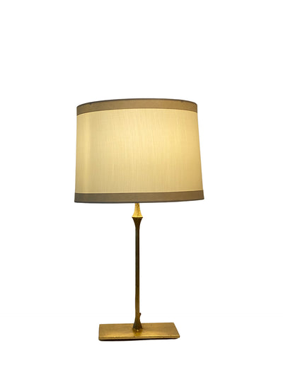 Silk Banded Retro Drum Lampshade