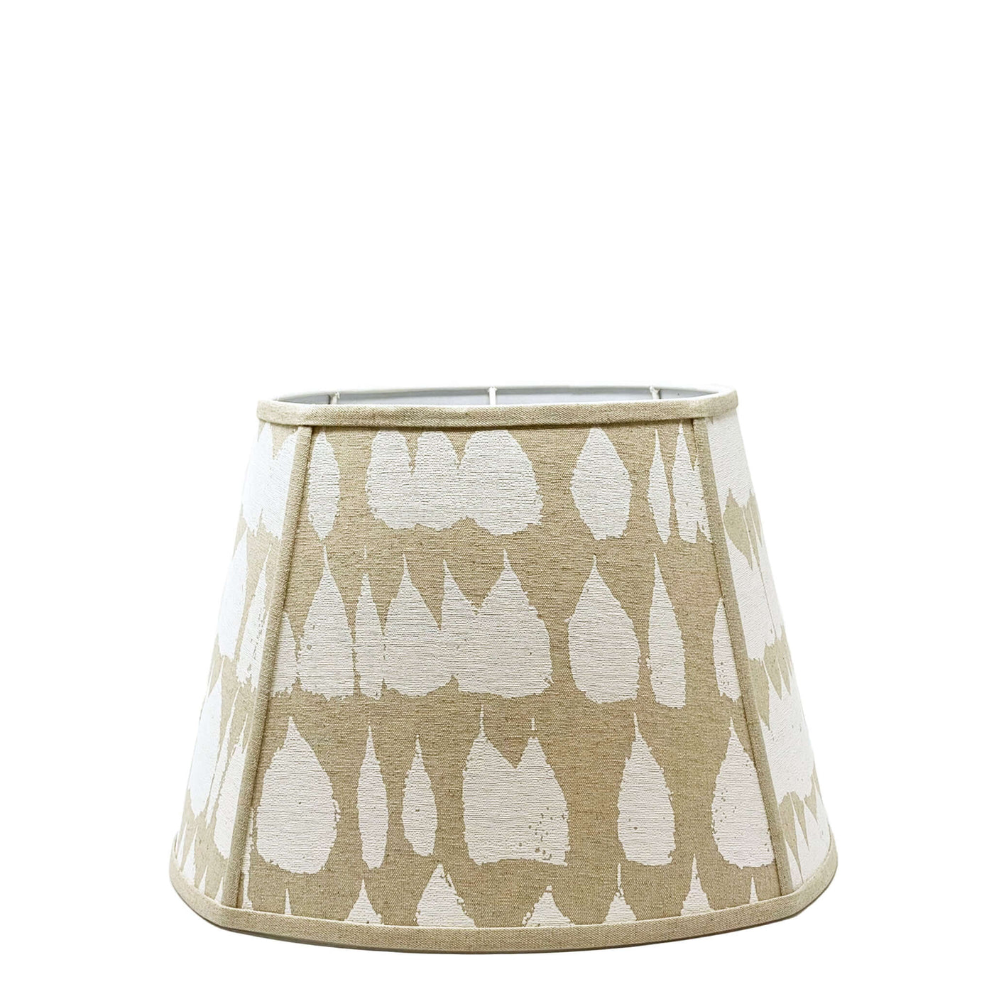 Schumacher Queen of Spain Rounded Square Lampshade - Natural