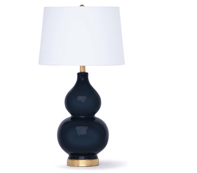 Navy Table Lamp