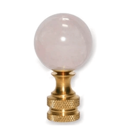 Rose Quartz Finial