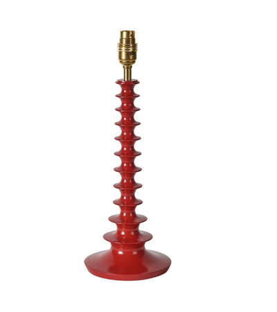 Penny Morrison Red Lacquer Lamp