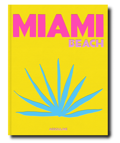 Miami Beach Yellow Coffee Table Book