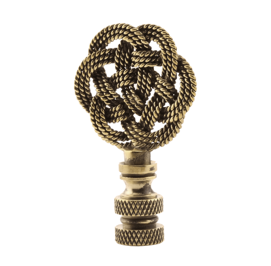 Woven Knot Finial