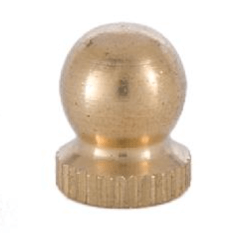 Brass Button Finial