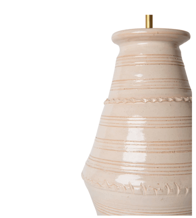 Penny Morrison Ceramic Lamp Close up