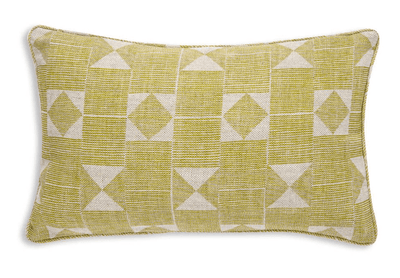 Fermoie Cushion in Yellow Flag