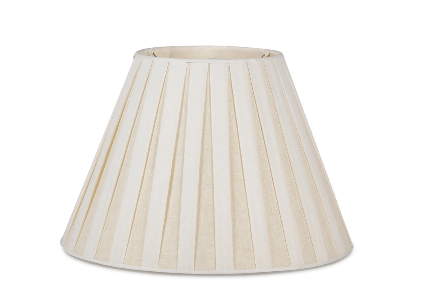 Bunny Williams Box Pleat Linen Lampshade