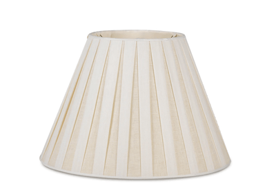 Bunny Williams Box Pleat Linen Lampshade