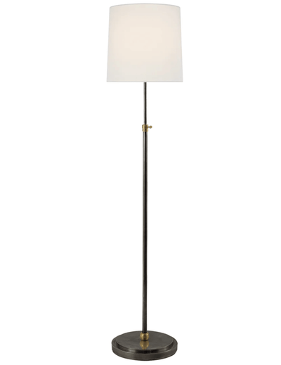 Bronze and Brass Floor Lamp