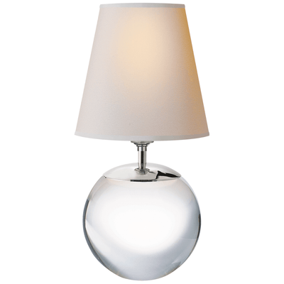 Large Round Crystal Lamp
