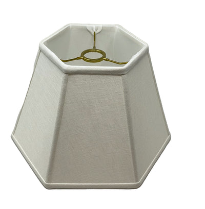 White Hexagon Uno Fitter Lampshade