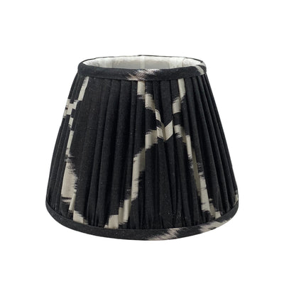 Small black and white ikat