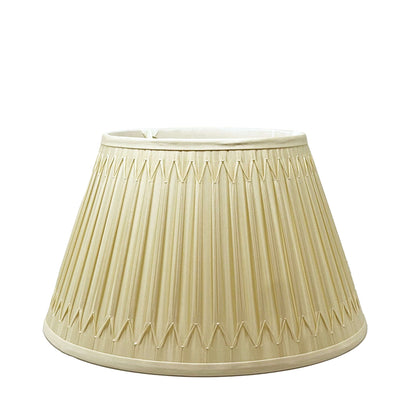 Smocked Silk Lampshade