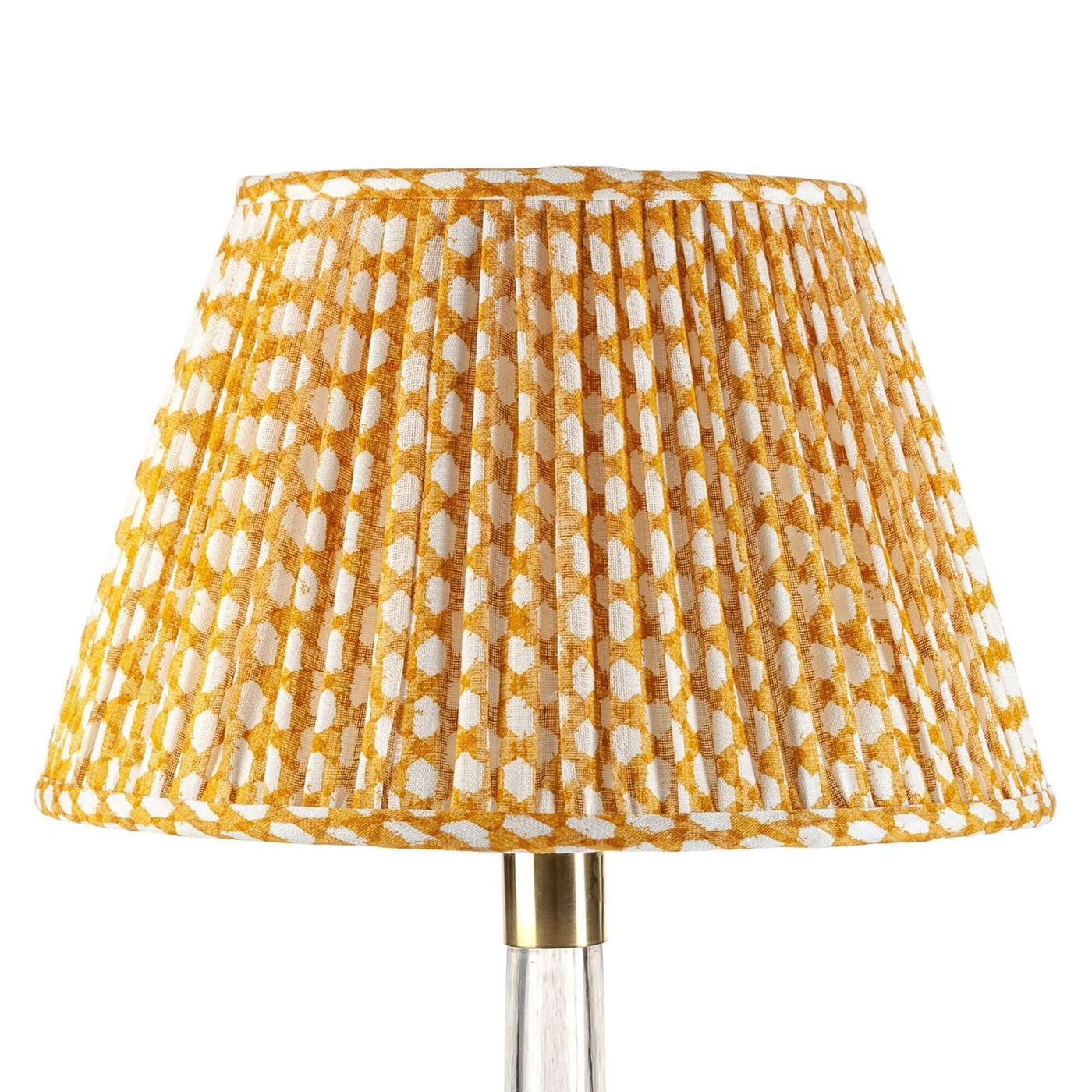 Fermoie Yellow Wicker Lampshade