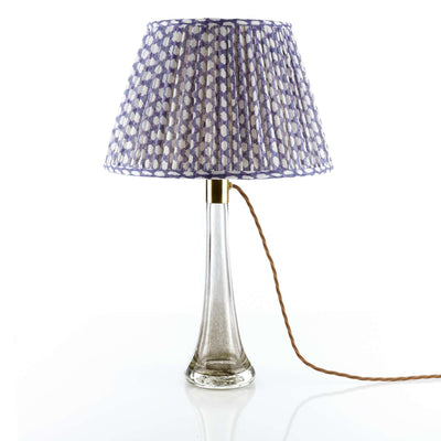 Fermoie Indigo Wicker Lampshade