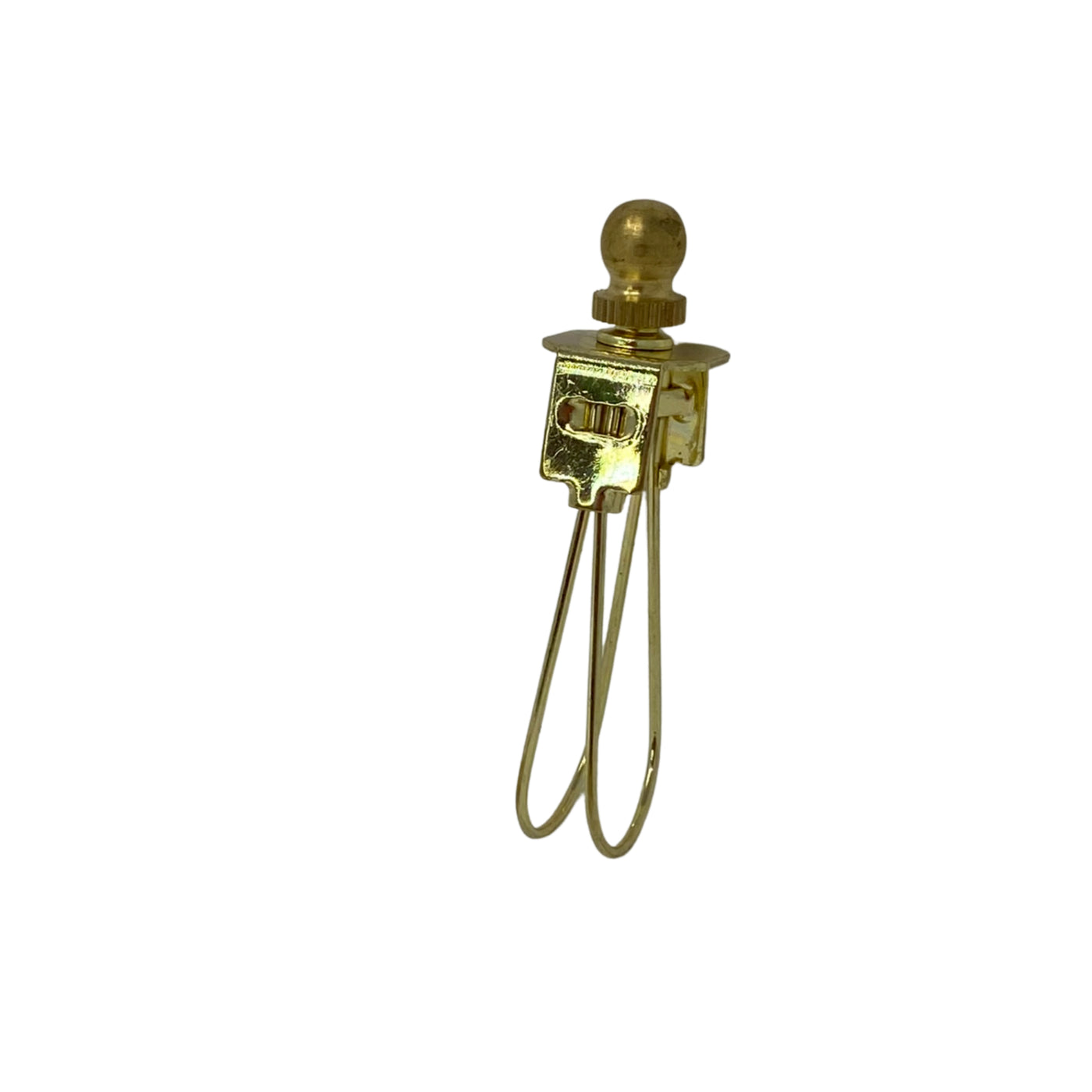Brass Flame Clip on Adapter